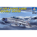 Коробка модели F-100F Super Sabre