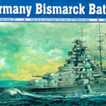 Коробка от модели Бисмарк