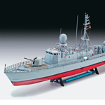 Пластиковая модель катера Schnellboot S-143 Gepard